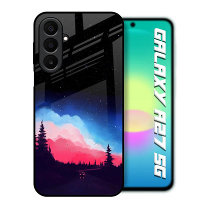 Drive In Dark Samsung Galaxy A27 5G Glass Back Cover Online