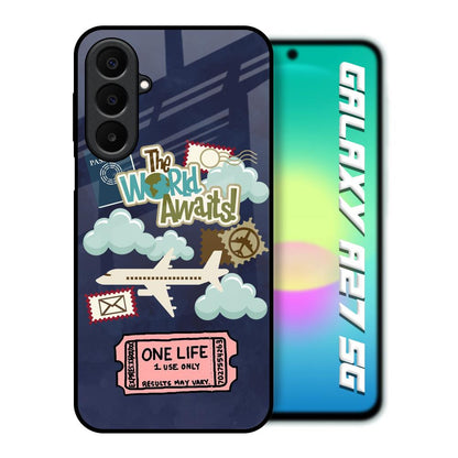 Tour The World Samsung Galaxy A27 5G Glass Back Cover Online