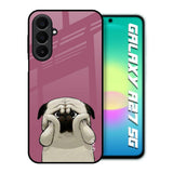 Funny Pug Face Samsung Galaxy A27 5G Glass Back Cover Online
