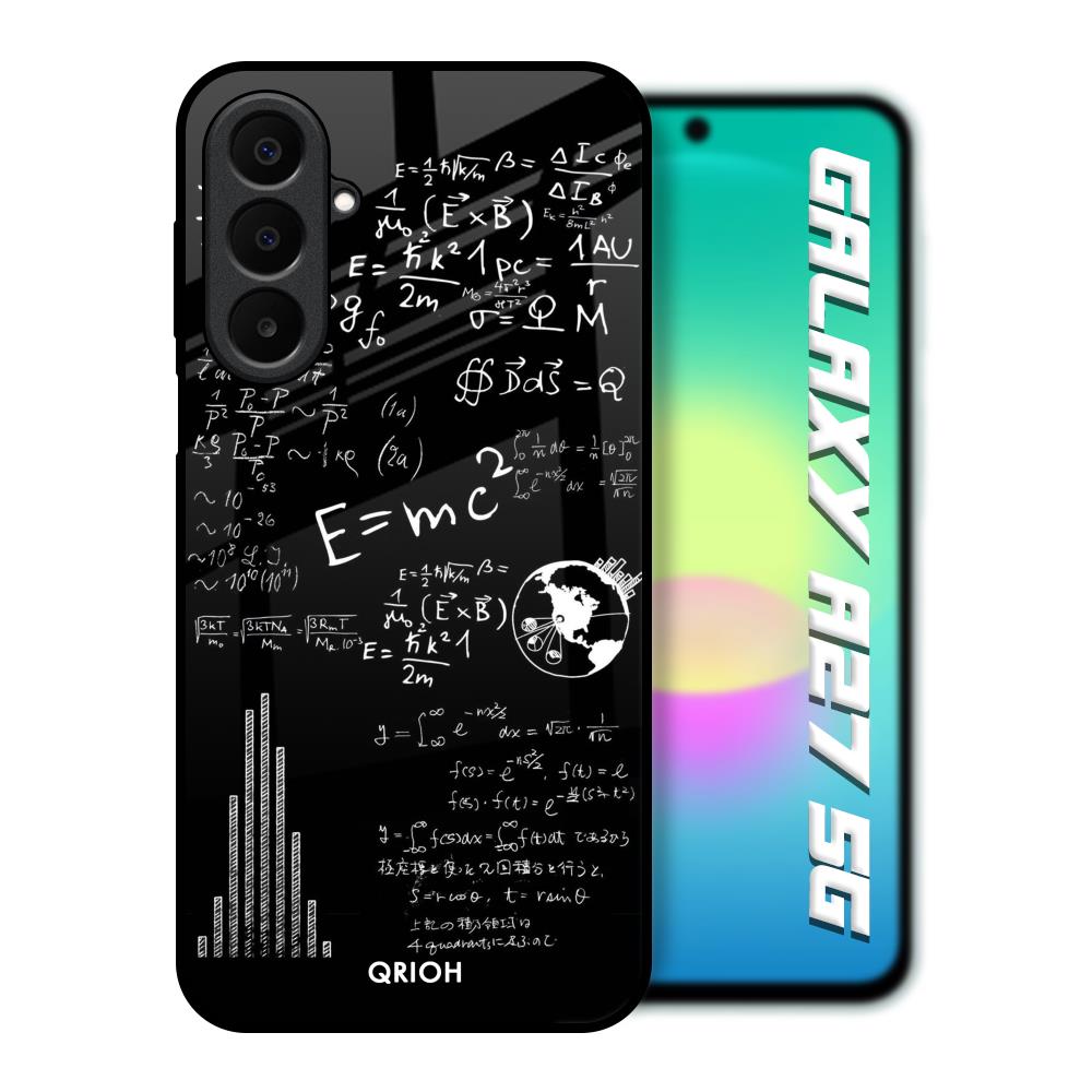 Funny Math Samsung Galaxy A27 5G Glass Back Cover Online