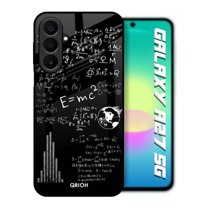 Funny Math Samsung Galaxy A27 5G Glass Back Cover Online
