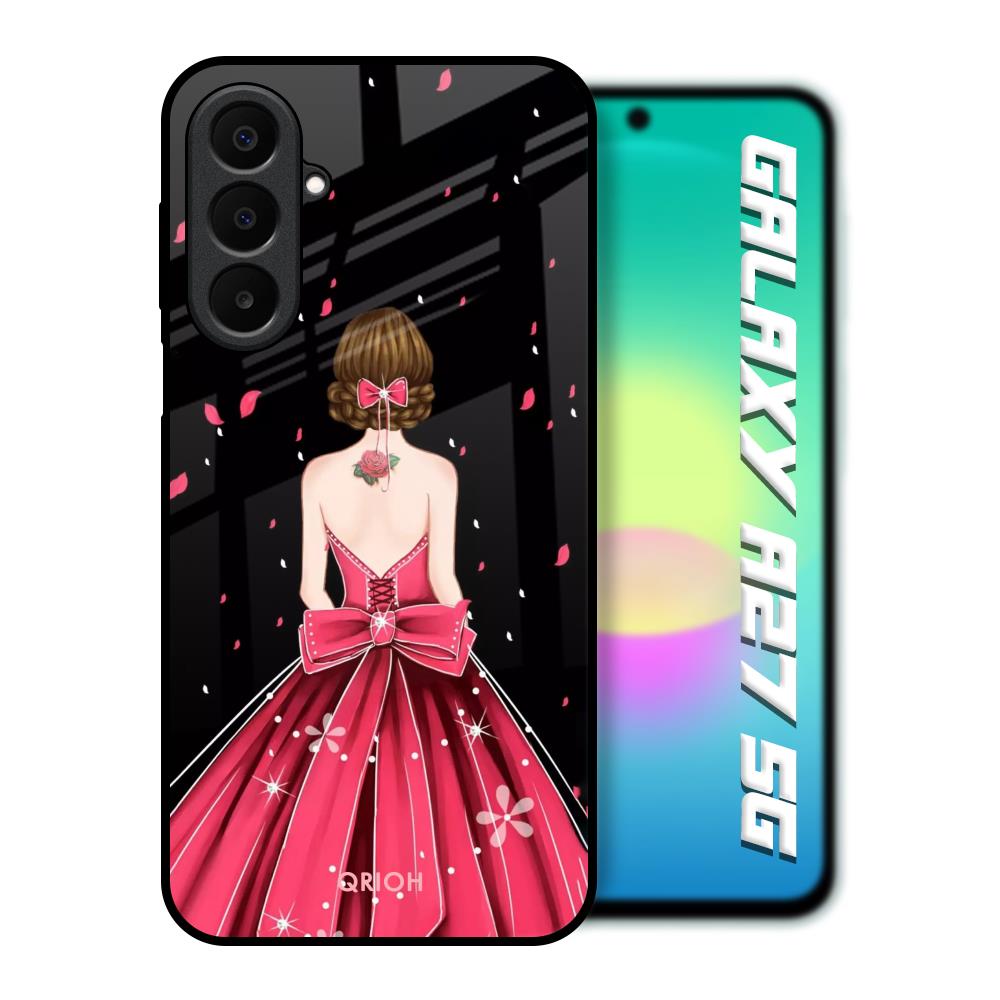 Fashion Princess Samsung Galaxy A27 5G Glass Back Cover Online
