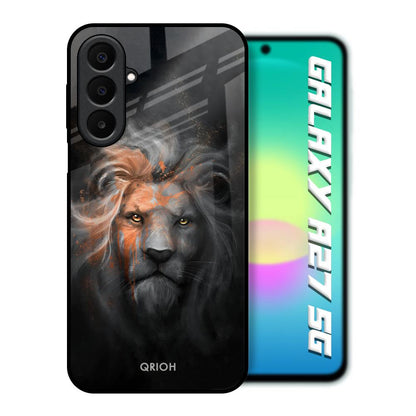Devil Lion Samsung Galaxy A27 5G Glass Back Cover Online