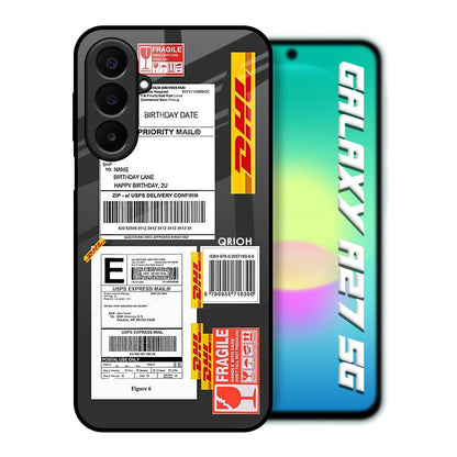 Cool Barcode Label Samsung Galaxy A27 5G Glass Back Cover Online