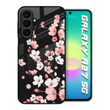 Black Cherry Blossom Samsung Galaxy A27 5G Glass Back Cover Online