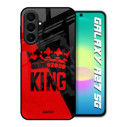 I Am A King Samsung Galaxy A27 5G Glass Back Cover Online