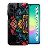 Retro Gorgeous Flower Samsung Galaxy A27 5G Glass Back Cover Online