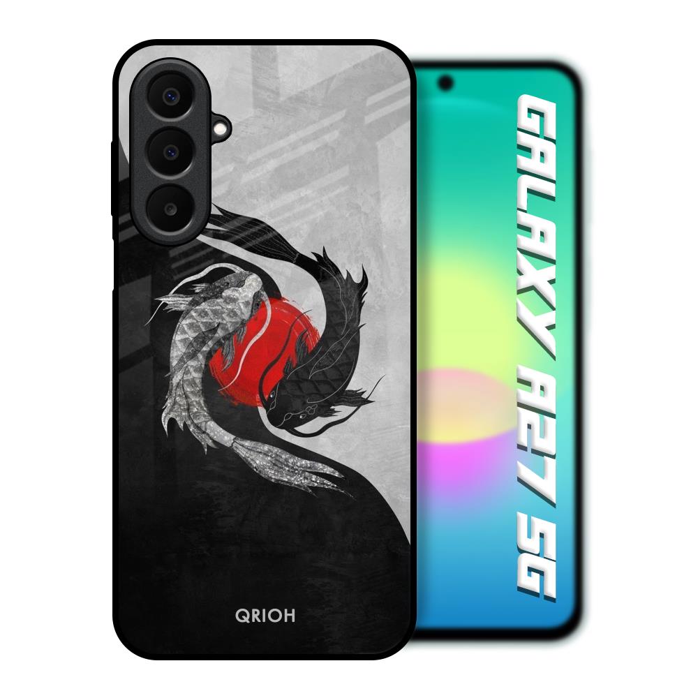 Japanese Art Samsung Galaxy A27 5G Glass Back Cover Online