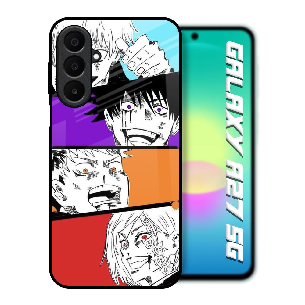 Anime Sketch Samsung Galaxy A27 5G Glass Back Cover Online