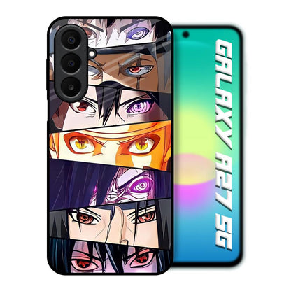 Anime Eyes Samsung Galaxy A27 5G Glass Back Cover Online