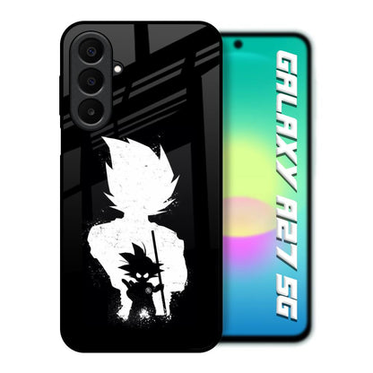 Monochrome Goku Samsung Galaxy A27 5G Glass Back Cover Online