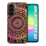 Floral Mandala Samsung Galaxy A27 5G Glass Back Cover Online
