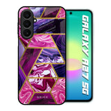 Electroplated Geometric Marble Samsung Galaxy A27 5G Glass Back Cover Online
