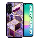 Purple Rhombus Marble Samsung Galaxy A27 5G Glass Back Cover Online