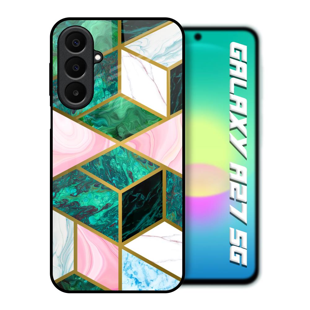 Seamless Green Marble Samsung Galaxy A27 5G Glass Back Cover Online