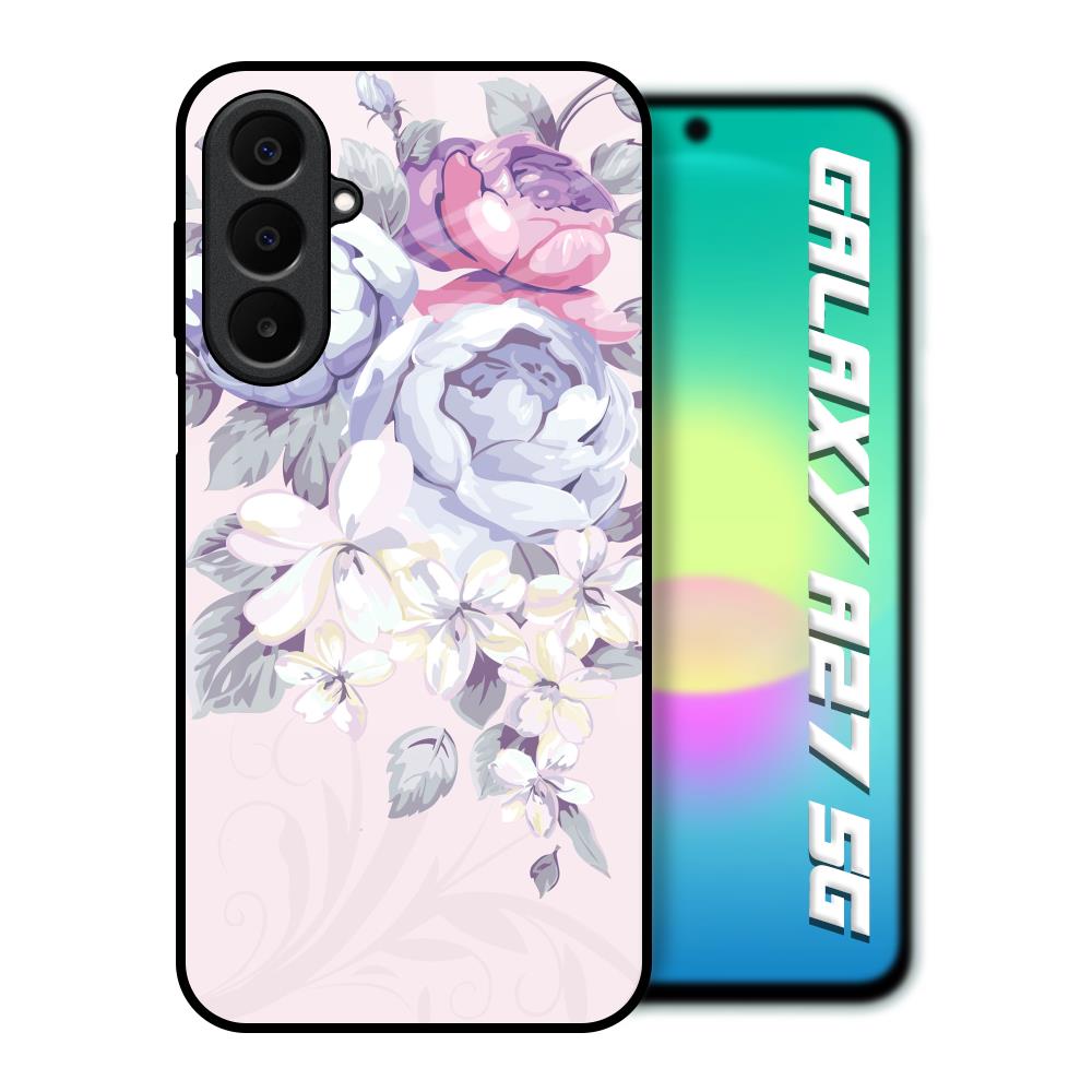 Elegant Floral Samsung Galaxy A27 5G Glass Back Cover Online