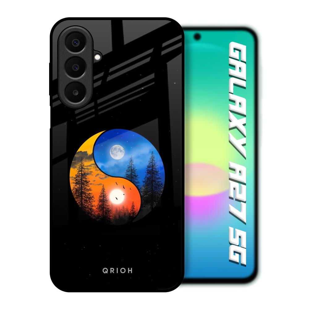 Yin Yang Balance Samsung Galaxy A27 5G Glass Back Cover Online