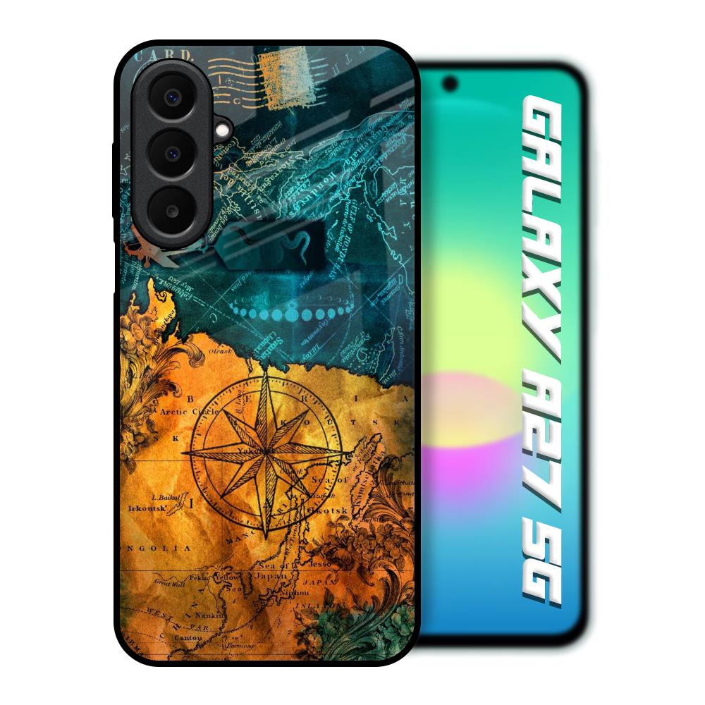 Architecture Map Samsung Galaxy A27 5G Glass Back Cover Online