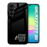 Push Your Self Samsung Galaxy A27 5G Glass Back Cover Online