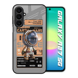 Space Ticket Samsung Galaxy A27 5G Glass Back Cover Online