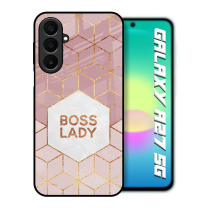 Boss Lady Samsung Galaxy A27 5G Glass Back Cover Online