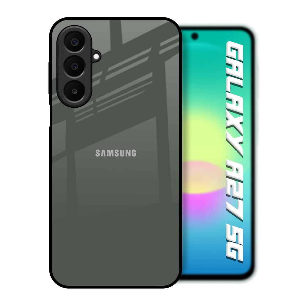 Charcoal Samsung Galaxy A27 5G Glass Back Cover Online