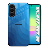 Blue Wave Abstract Samsung Galaxy A27 5G Glass Back Cover Online