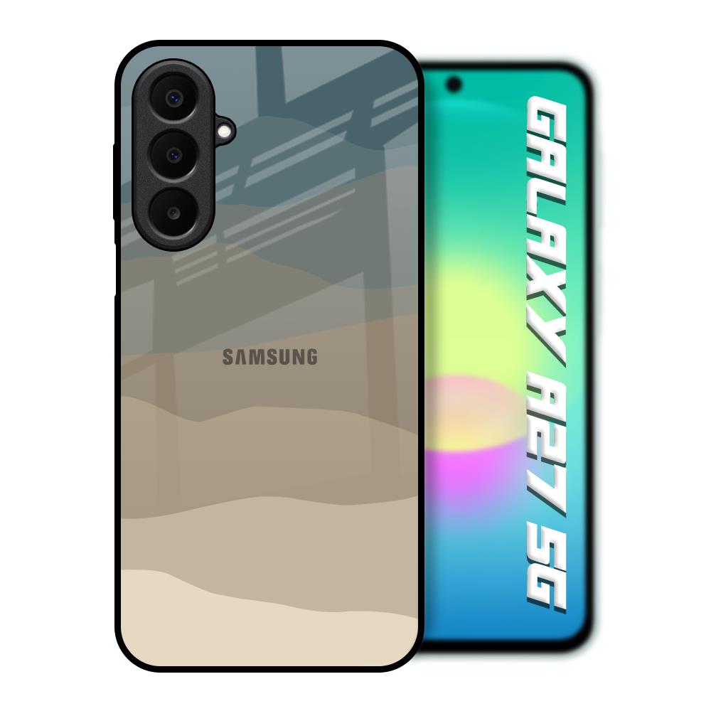 Abstract Mountain Pattern Samsung Galaxy A27 5G Glass Back Cover Online