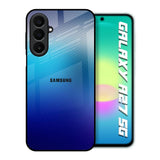 Blue Rhombus Pattern Samsung Galaxy A27 5G Glass Back Cover Online