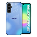Vibrant Blue Texture Samsung Galaxy A27 5G Glass Back Cover Online