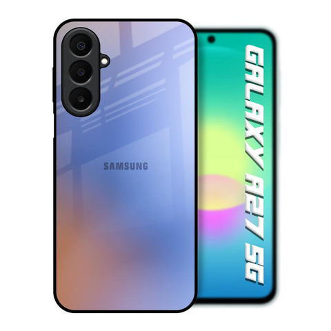 Blue Aura Samsung Galaxy A27 5G Glass Back Cover Online