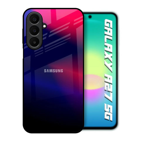 Blue Ombre Samsung Galaxy A27 5G Glass Back Cover Online