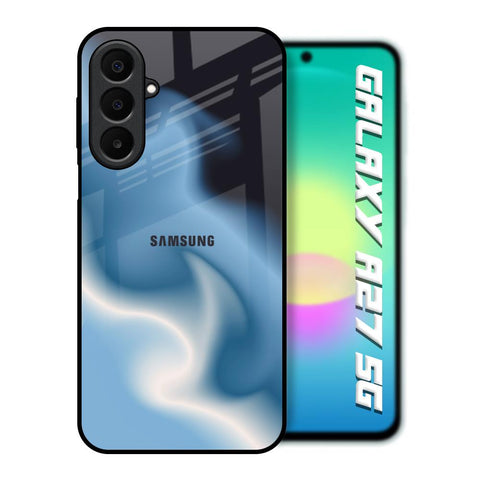 Blue Waves Samsung Galaxy A27 5G Glass Back Cover Online