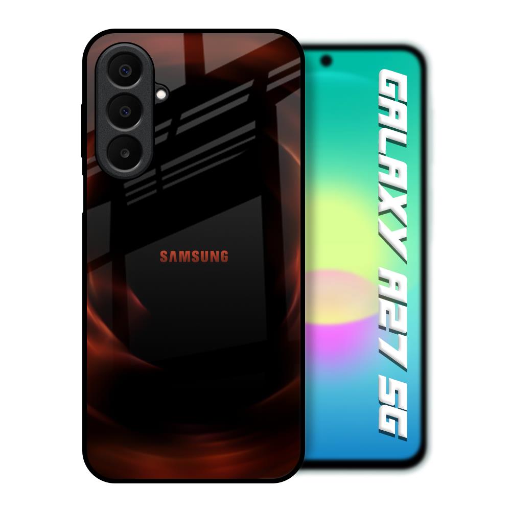 Evil Fire Samsung Galaxy A27 5G Glass Back Cover Online