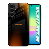 Orange Black Fusion Samsung Galaxy A27 5G Glass Back Cover Online