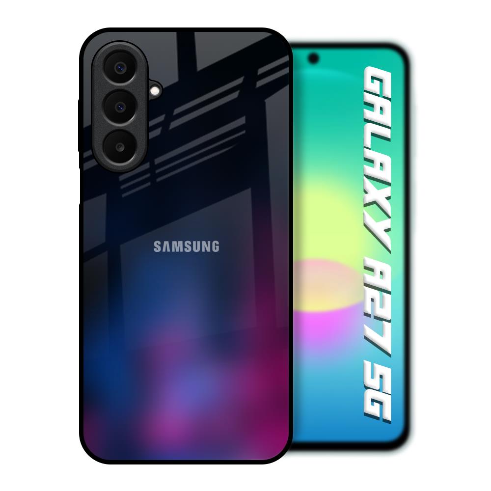 Pink Smudge Samsung Galaxy A27 5G Glass Back Cover Online