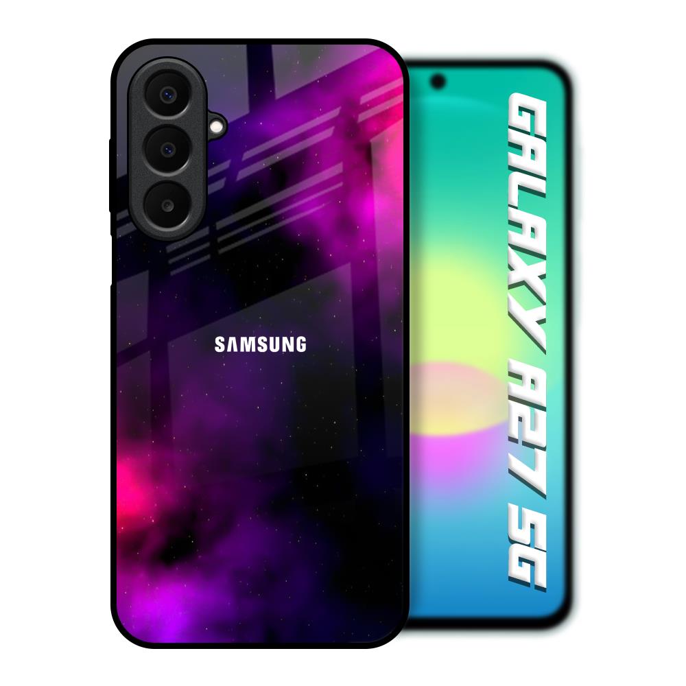 Pink Galaxy Samsung Galaxy A27 5G Glass Back Cover Online
