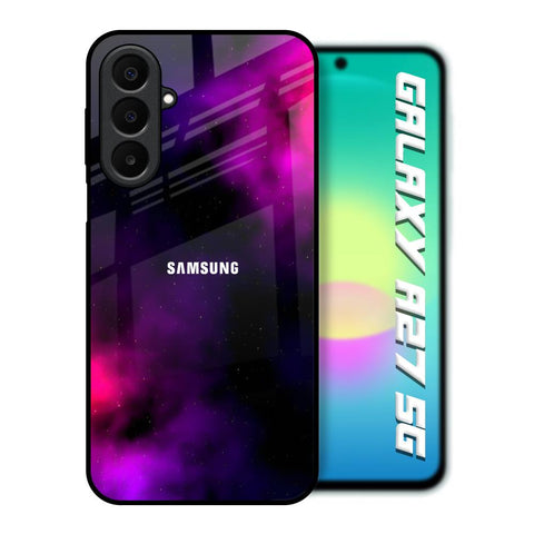Pink Galaxy Samsung Galaxy A27 5G Glass Back Cover Online