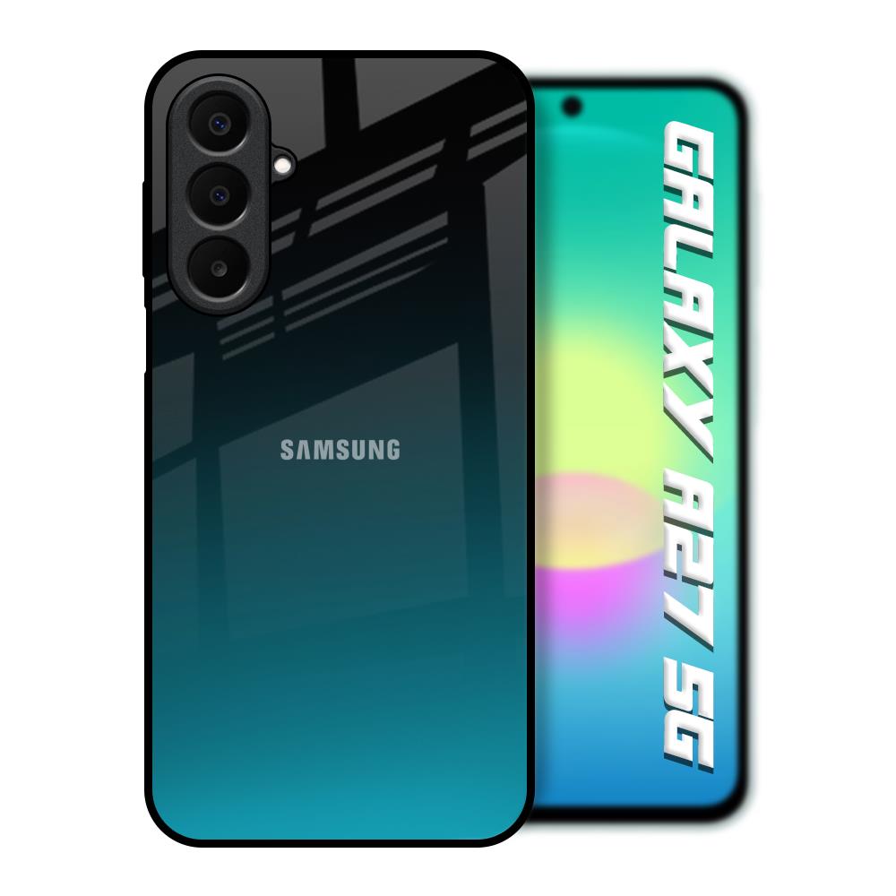 Ultramarine Samsung Galaxy A27 5G Glass Back Cover Online