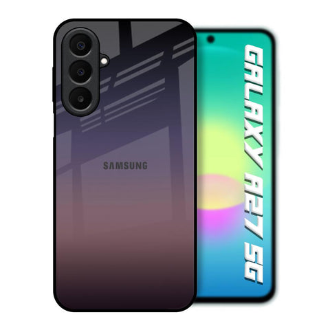 Grey Ombre Samsung Galaxy A27 5G Glass Back Cover Online