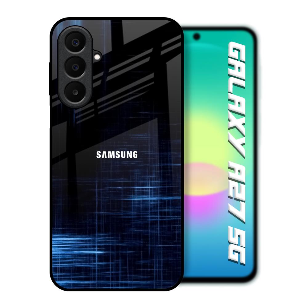 Blue Scratch Samsung Galaxy A27 5G Glass Back Cover Online