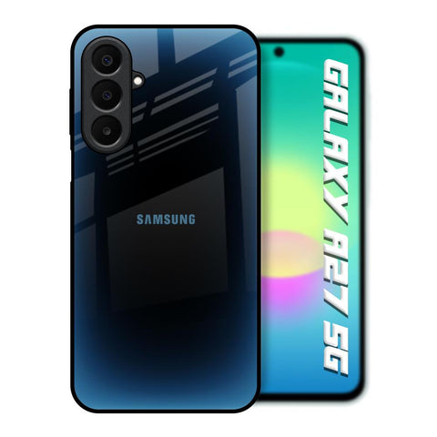 Blue Dynamic Samsung Galaxy A27 5G Glass Back Cover Online