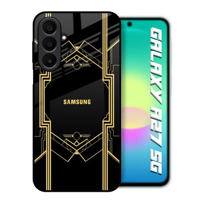 Sacred Logo Samsung Galaxy A27 5G Glass Back Cover Online