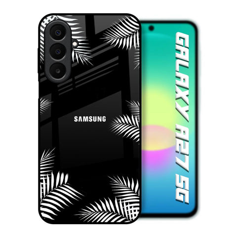 Zealand Fern Design Samsung Galaxy A27 5G Glass Back Cover Online