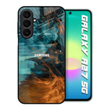 Golden Splash Samsung Galaxy A27 5G Glass Back Cover Online