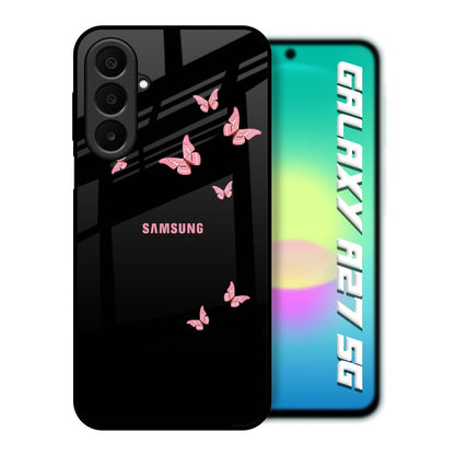 Fly Butterfly Samsung Galaxy A27 5G Glass Back Cover Online