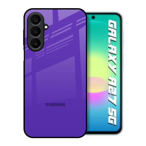 Amethyst Purple Samsung Galaxy A27 5G Glass Back Cover Online
