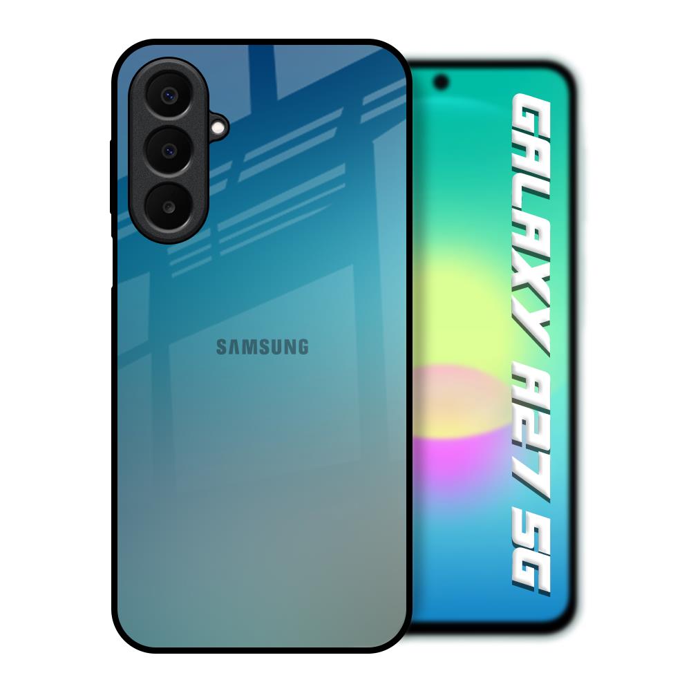 Sea Theme Gradient Samsung Galaxy A27 5G Glass Back Cover Online
