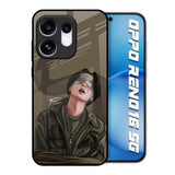 Blind Fold Oppo Reno16 5G Glass Back Cover Online