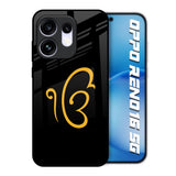 Luxury Fashion Initial Oppo Reno16 5G Glass Back Cover Online